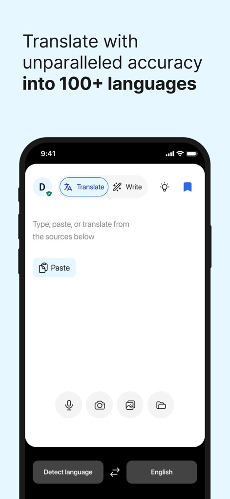 DeepL Translate - Effortless Text Input