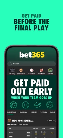 bet365 - Sportsbook & Casino iPhone screenshot