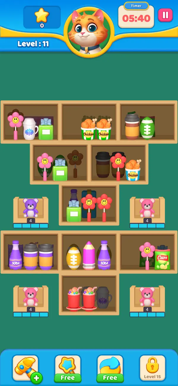 #2. Goods Sorting: Match 3 Games (iOS) 来自: Nisarg Kapadiya