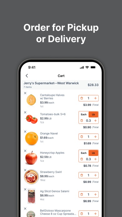 Adams Hometown Markets Screenshot