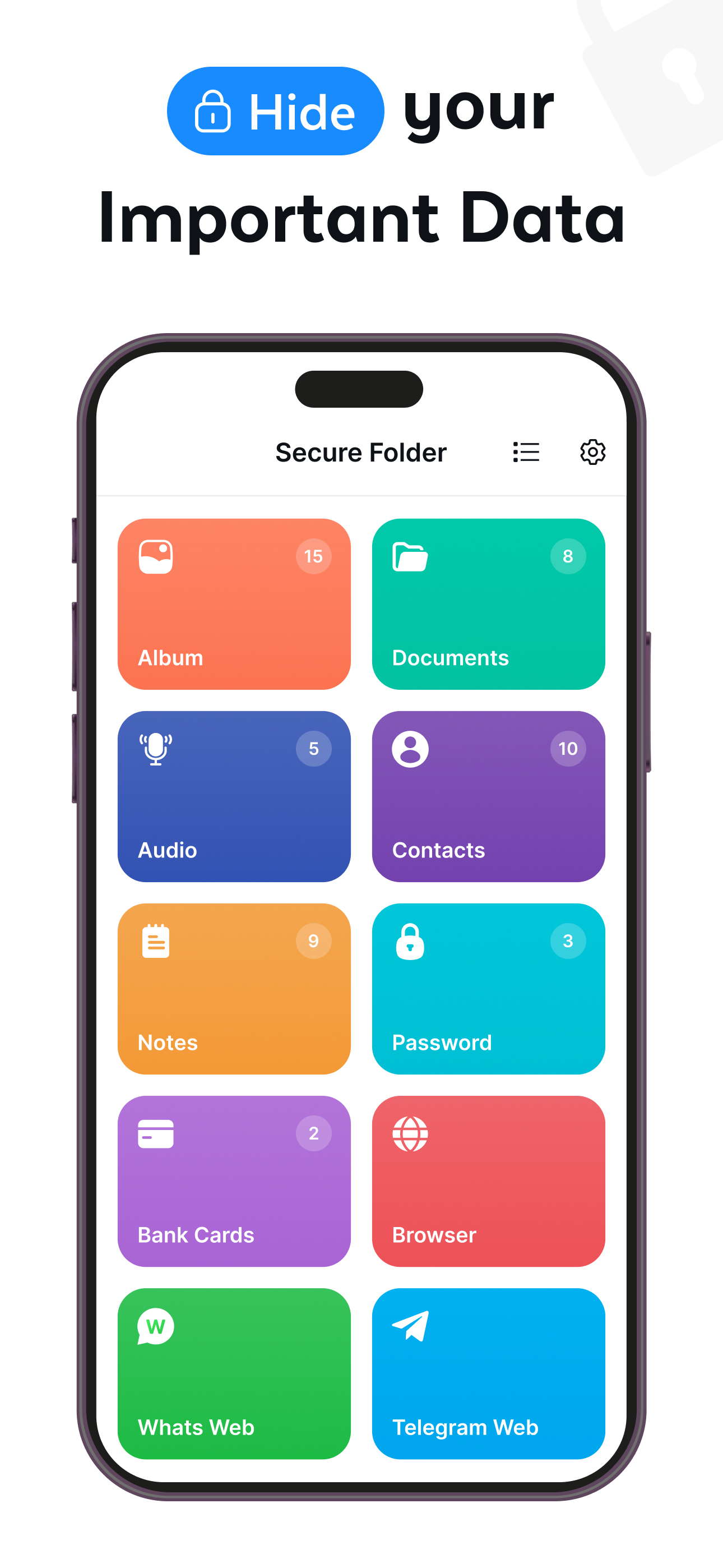 Secure Folder - Private Vault™