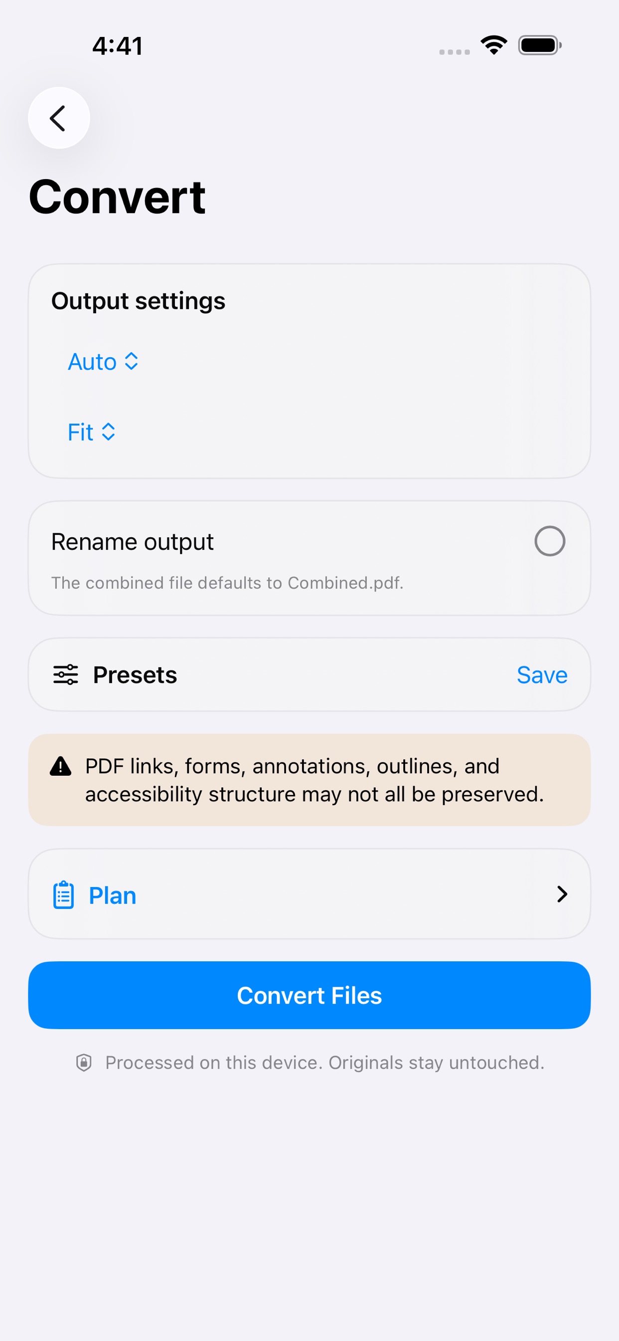 Screenshot 3 of FileFinish