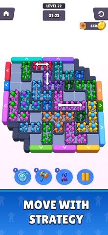 People Blob Blocks iPhone screenshot