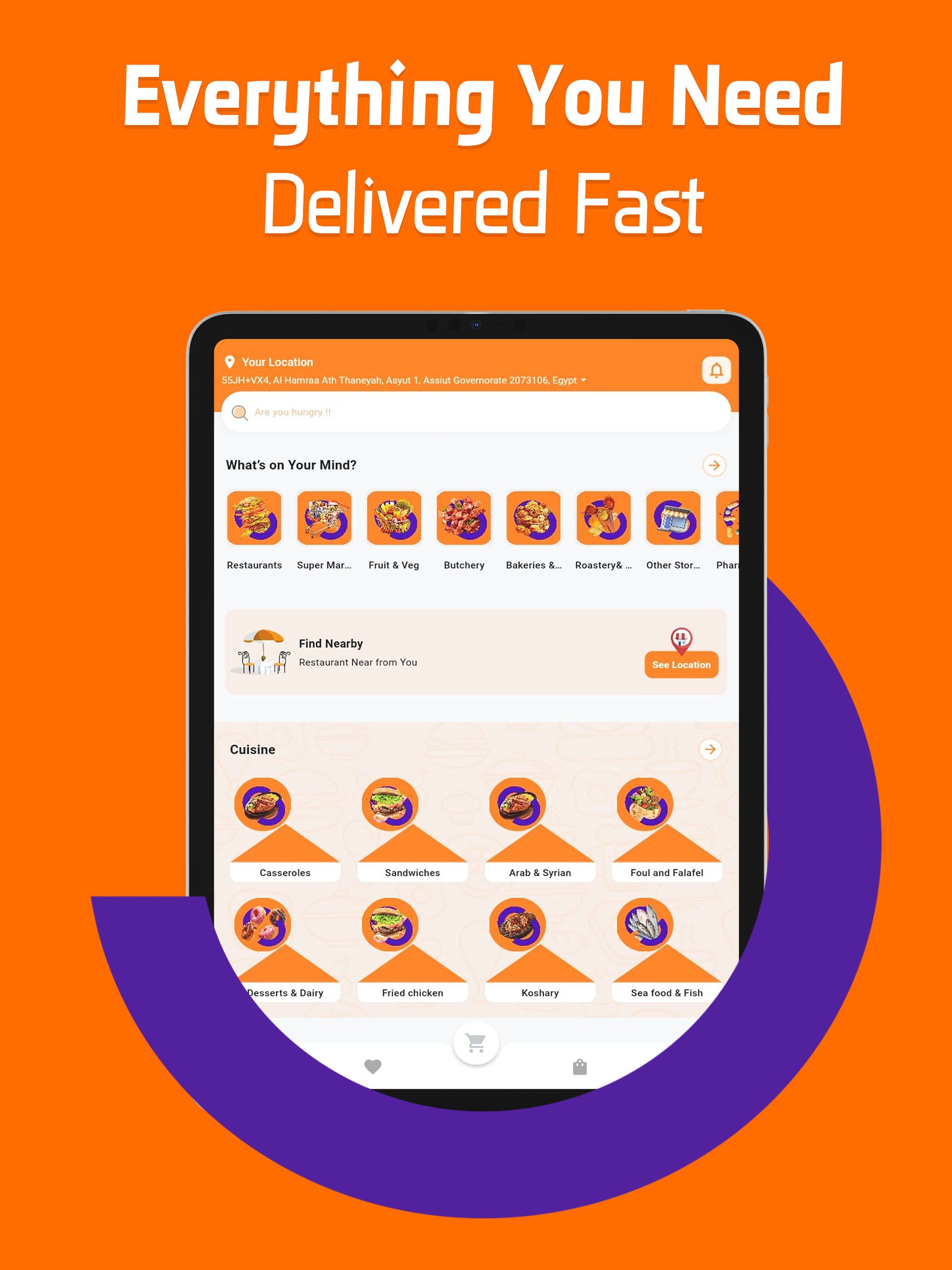 Gazzer - Food,Grocery Delivery