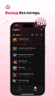 Аудиоредактор - audixy айфон картинки 4