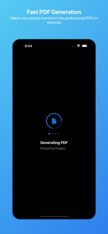 Photo to PDF AI Converter screenshot