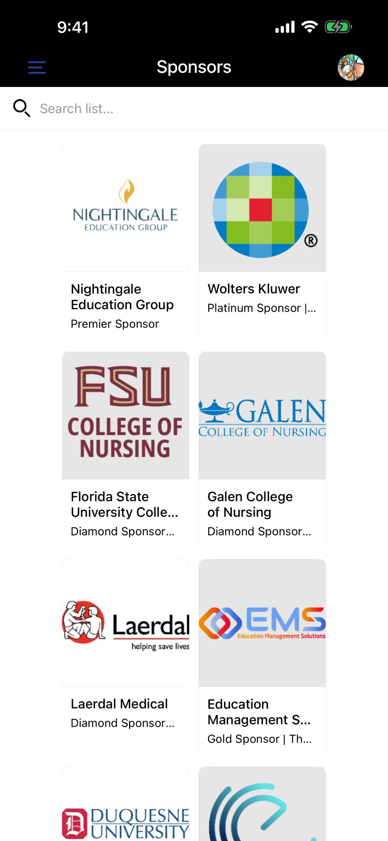 NLN Events screenshot 3