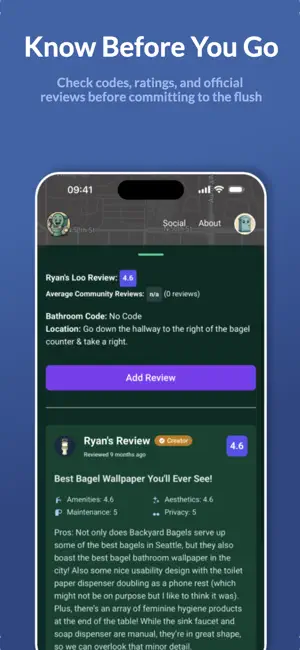 Ryan's Loo Reviews screenshot 2