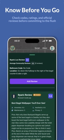 Ryan's Loo Reviews Screenshot 2 of 4