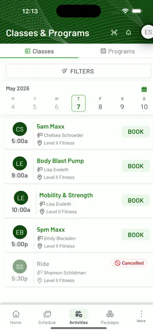 Level II Fitness screenshot 2