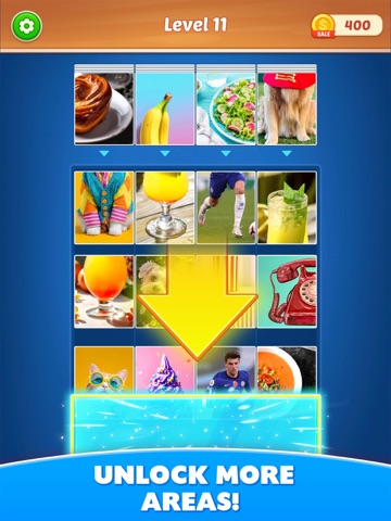 Jigsaw Cards: Drop & Match iPad screenshot