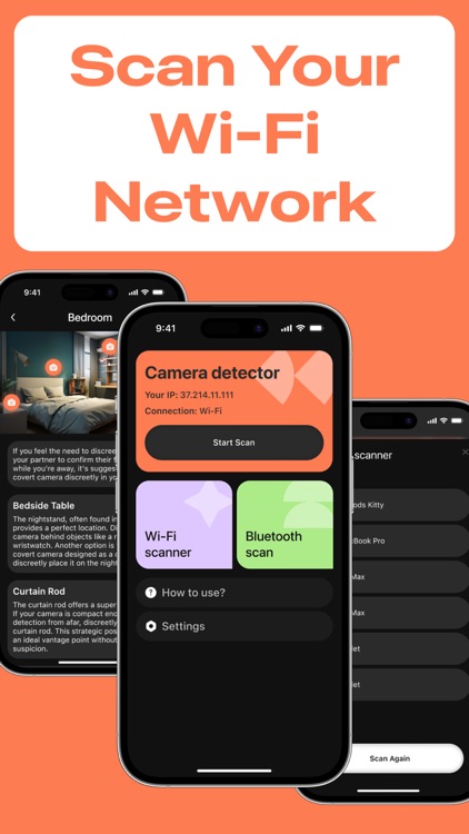 Find Hidden Cameras: Scanner screenshot-3