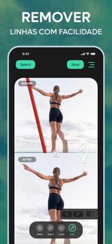 Remover Objetos, fundo, imagem iPhone screenshot 7