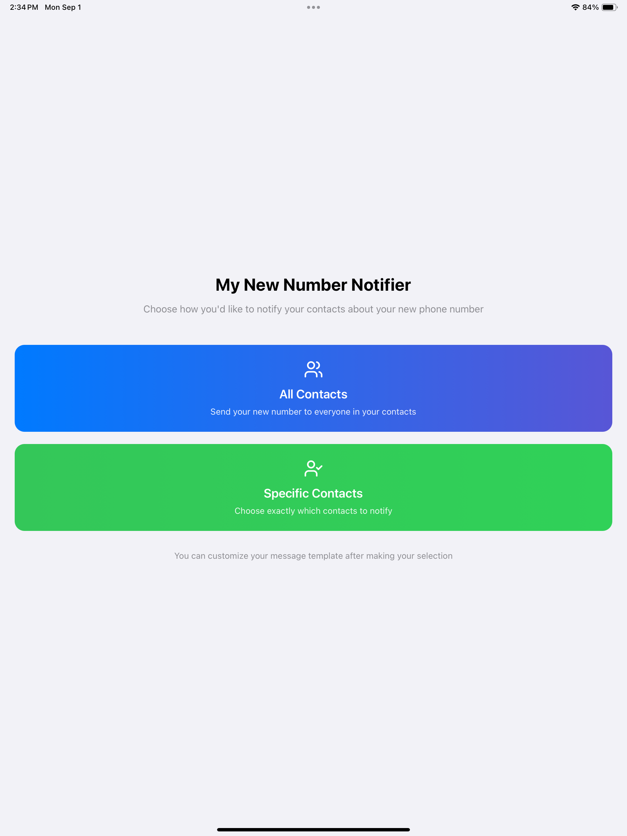 My New Number Notifier screenshot 5