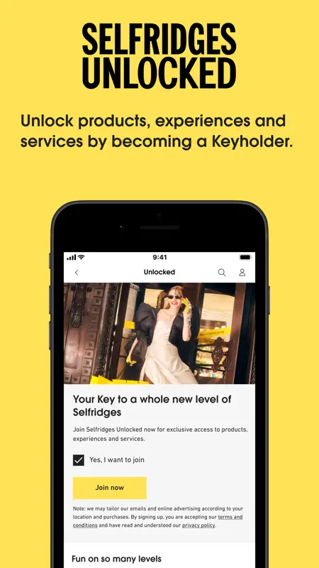 Selfridges screenshot 2 of 6