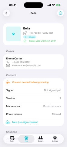 GroomCard Screenshot 4 of 4