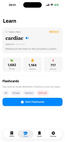WordPocket iPhone screenshot