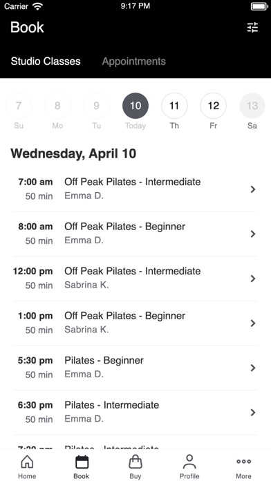 Pilates HQ Screenshot