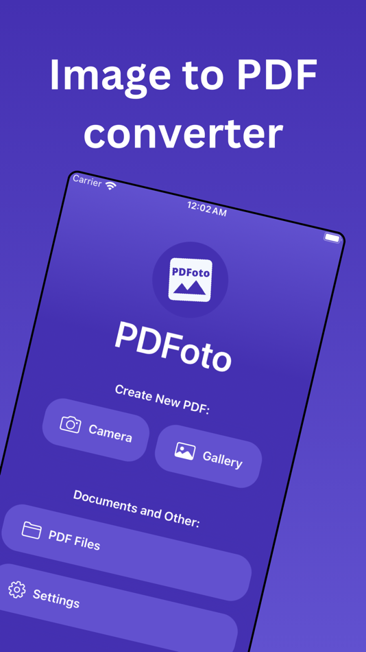#1. PDFoto - Convert Image to PDF (iOS) 由: Abraham Estrada