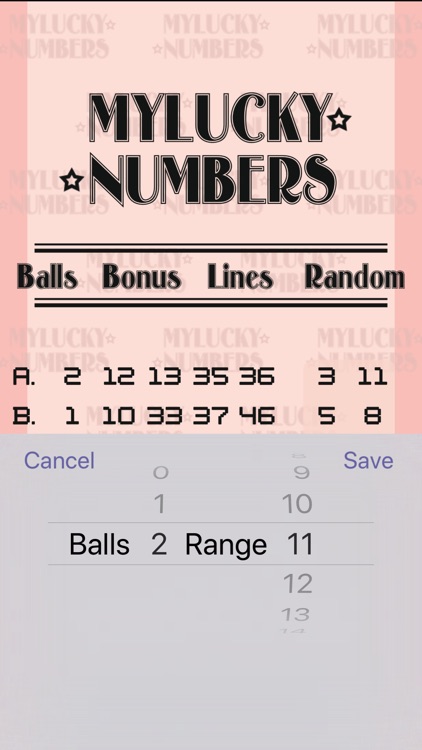 My Lucky Numbers screenshot-3