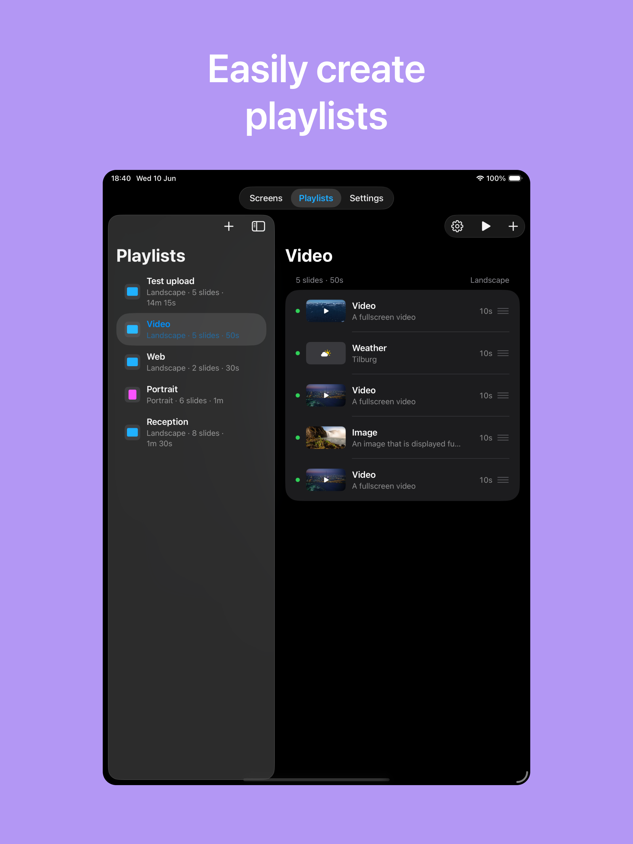 Beamer: Digital Signage screenshot 8