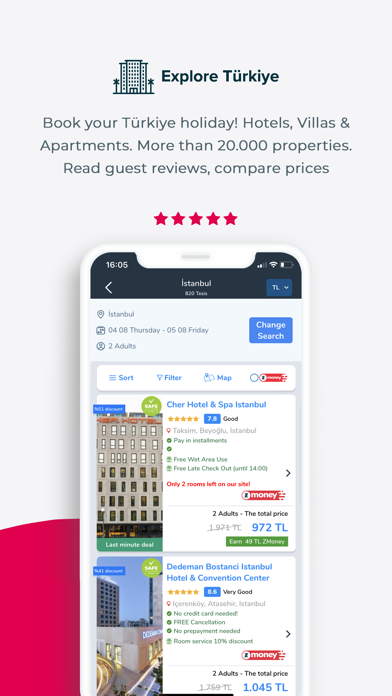 Otelz - 21.000+ Türkiye Hotels Screenshot