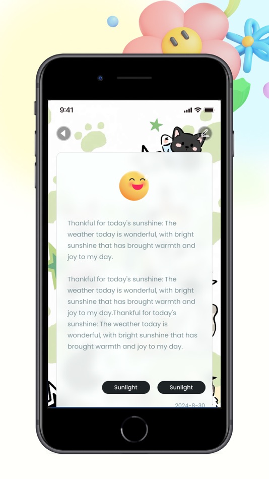 #3. Grateful Diary - Mood Tracker (iOS) بواسطة: Ais Business Mexico S.A. de C.V.
