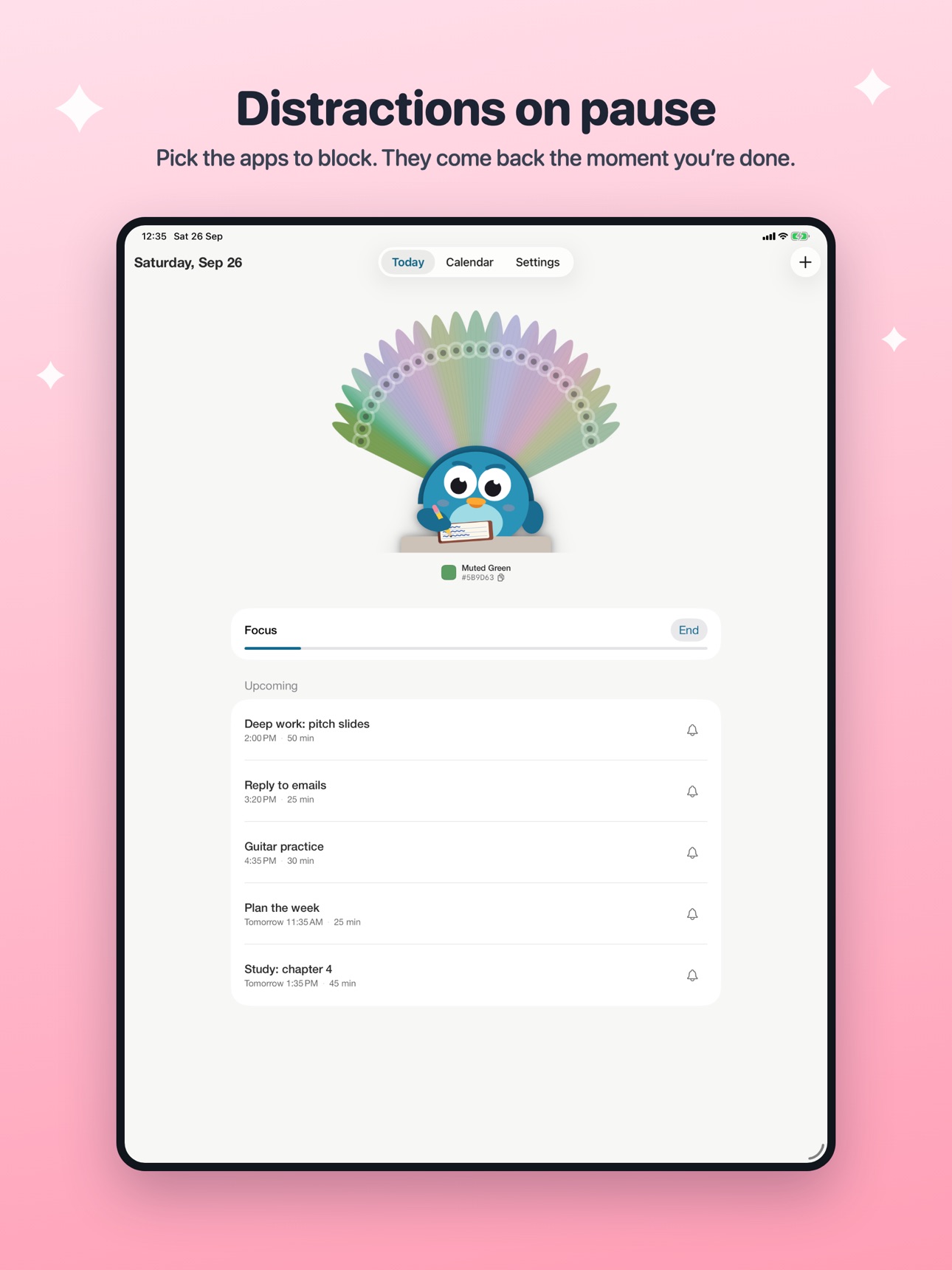 Screenshot 8 of Plume Focus: ADHD App Blocker