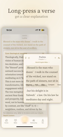 Luminous: Bible & Devotional iPhone screenshot