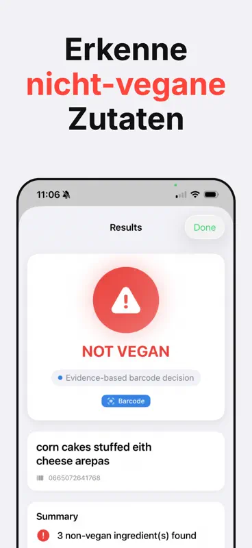 Vegan Check: Food Scanner screenshot 4 of 7