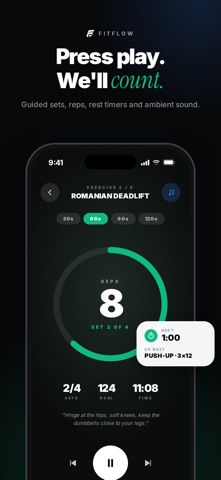 FitFlow: AI Workout Generator Screenshot 3 of 6