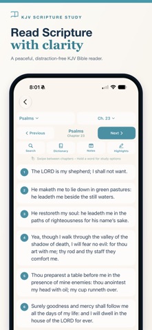 KJV Scripture Study Screenshot 3 of 6