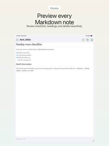 Secret Diary - password notes iPad screenshot