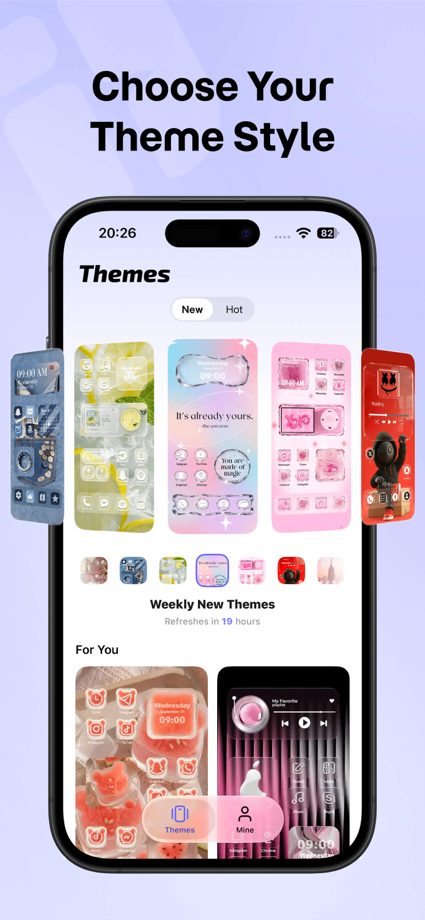 DuoTheme - Wallpaper & Widgets 的 App Store 截图 3