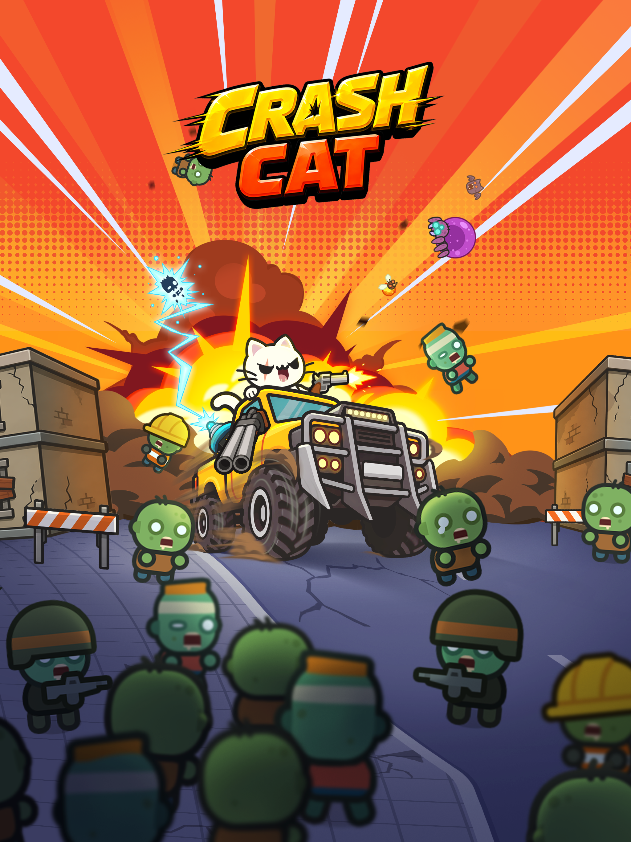 Crash Cat : Zombie Survivor screenshot 7