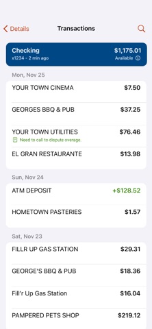 Mid American Credit Union iPhone screenshot