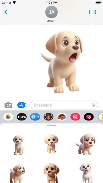Labrador Puppy Stickers screenshot-5