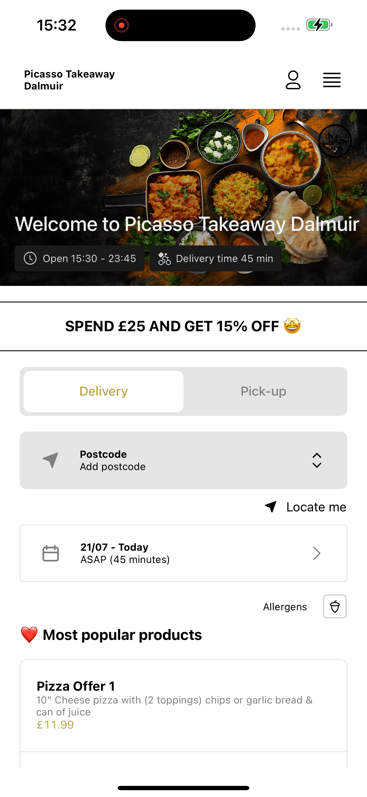 Picasso Takeaway Dalmuir screenshot 7