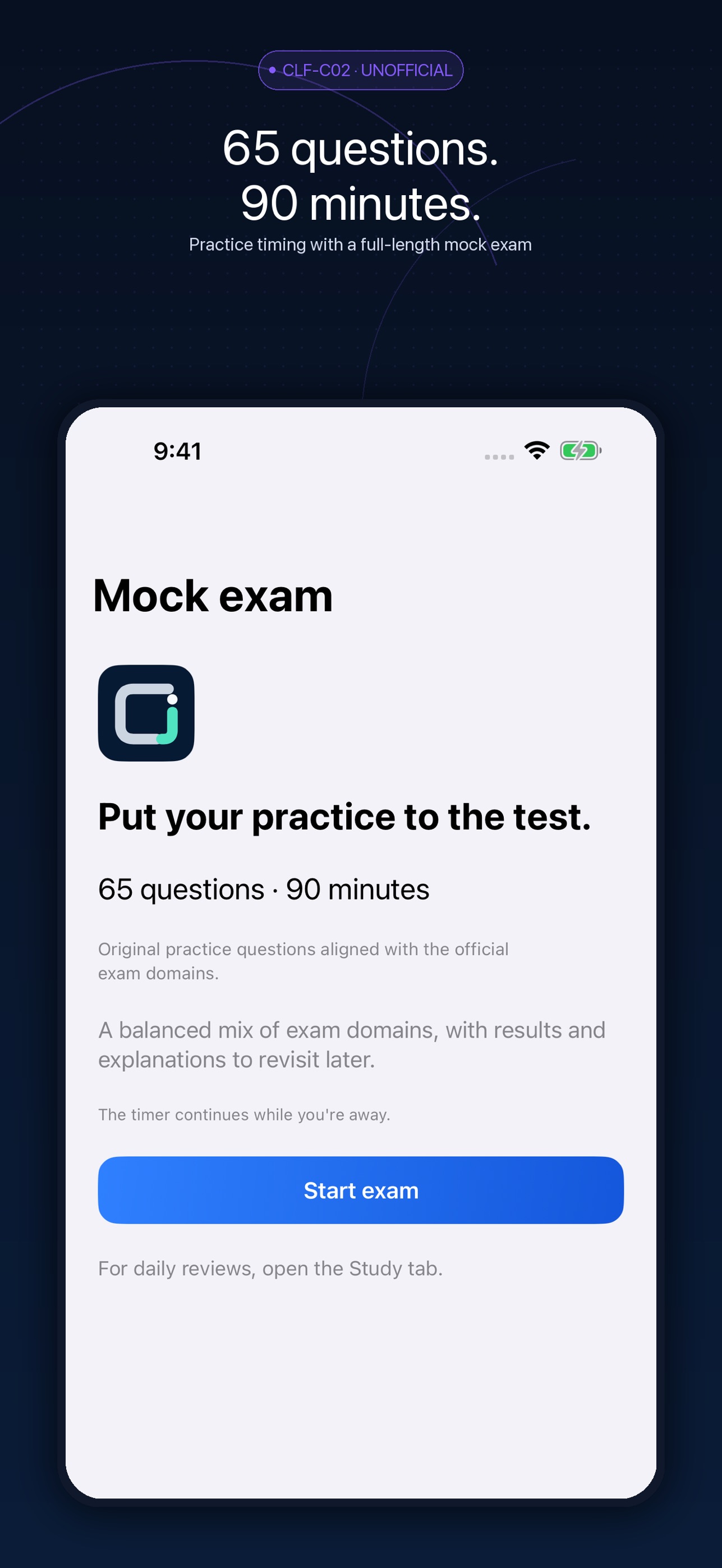 Screenshot 4 of CLF-C02 Exam Drill