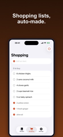 Skillet – Recipe Keeper iPhone screenshot