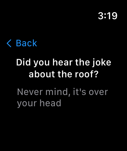Dad Jokes Watch App