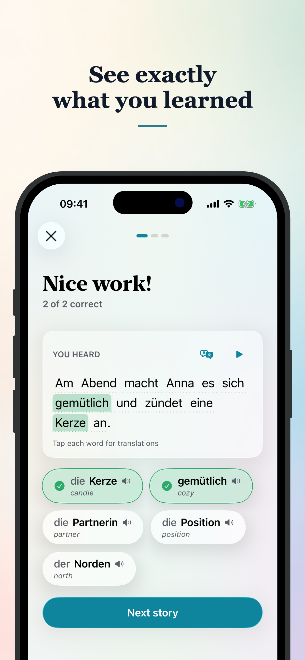 Halm: Read & Learn screenshot 2