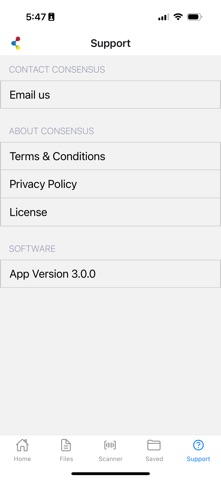 Consensus Mobile screenshot