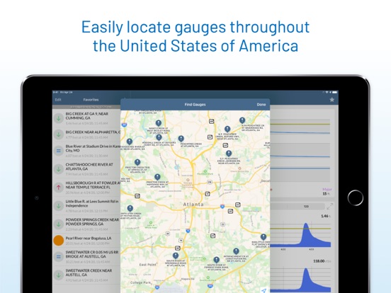 FloodWatch iPad screenshot 1 - Weather app