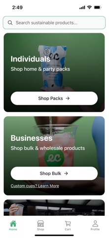Earth Store iPhone screenshot