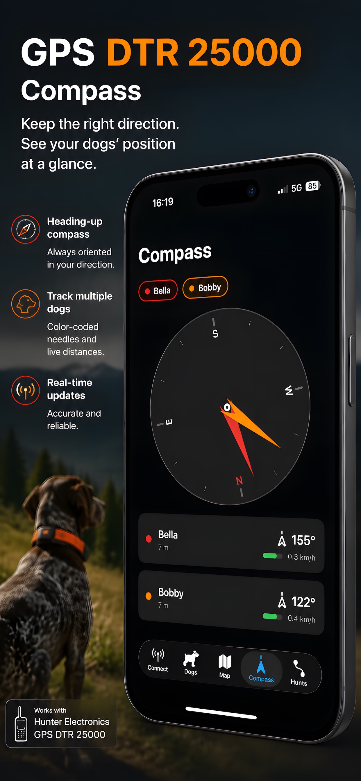 Screenshot 2 of GPS DTR 25000 Hunting Tracker
