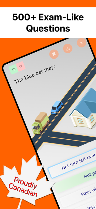 Alberta Driving Test Practice. Screenshot 2 of 8