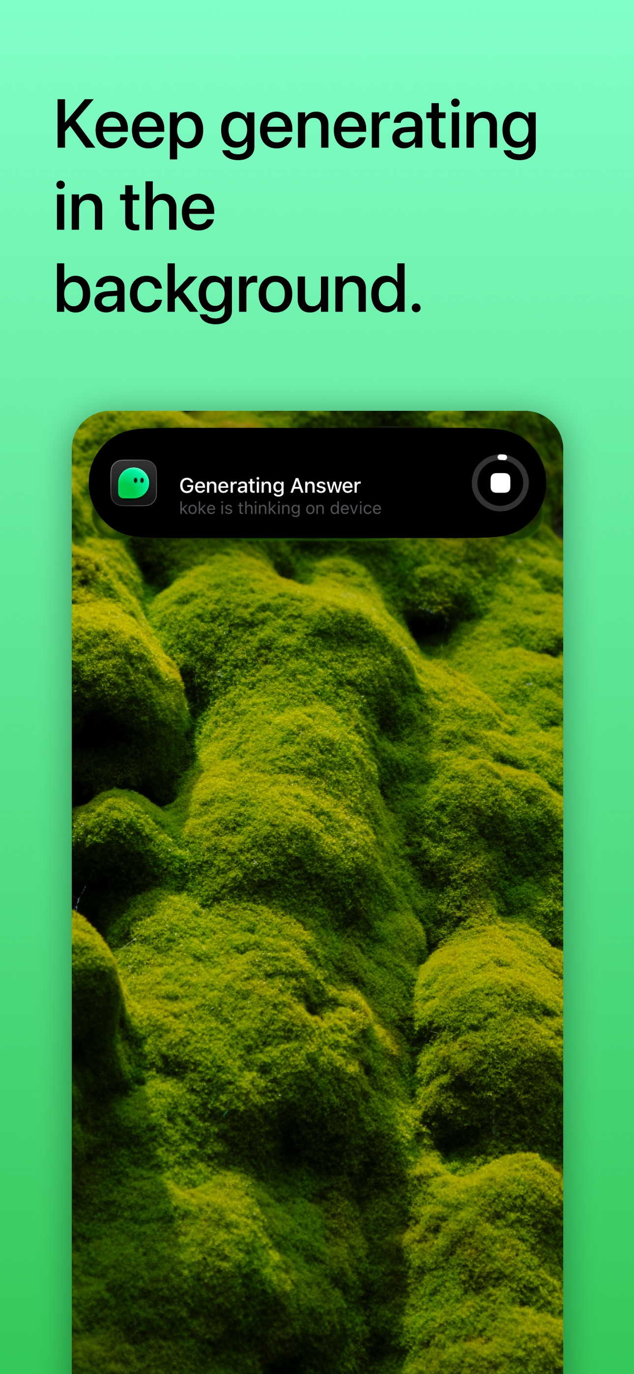 Screenshot 4 of koke - Local AI