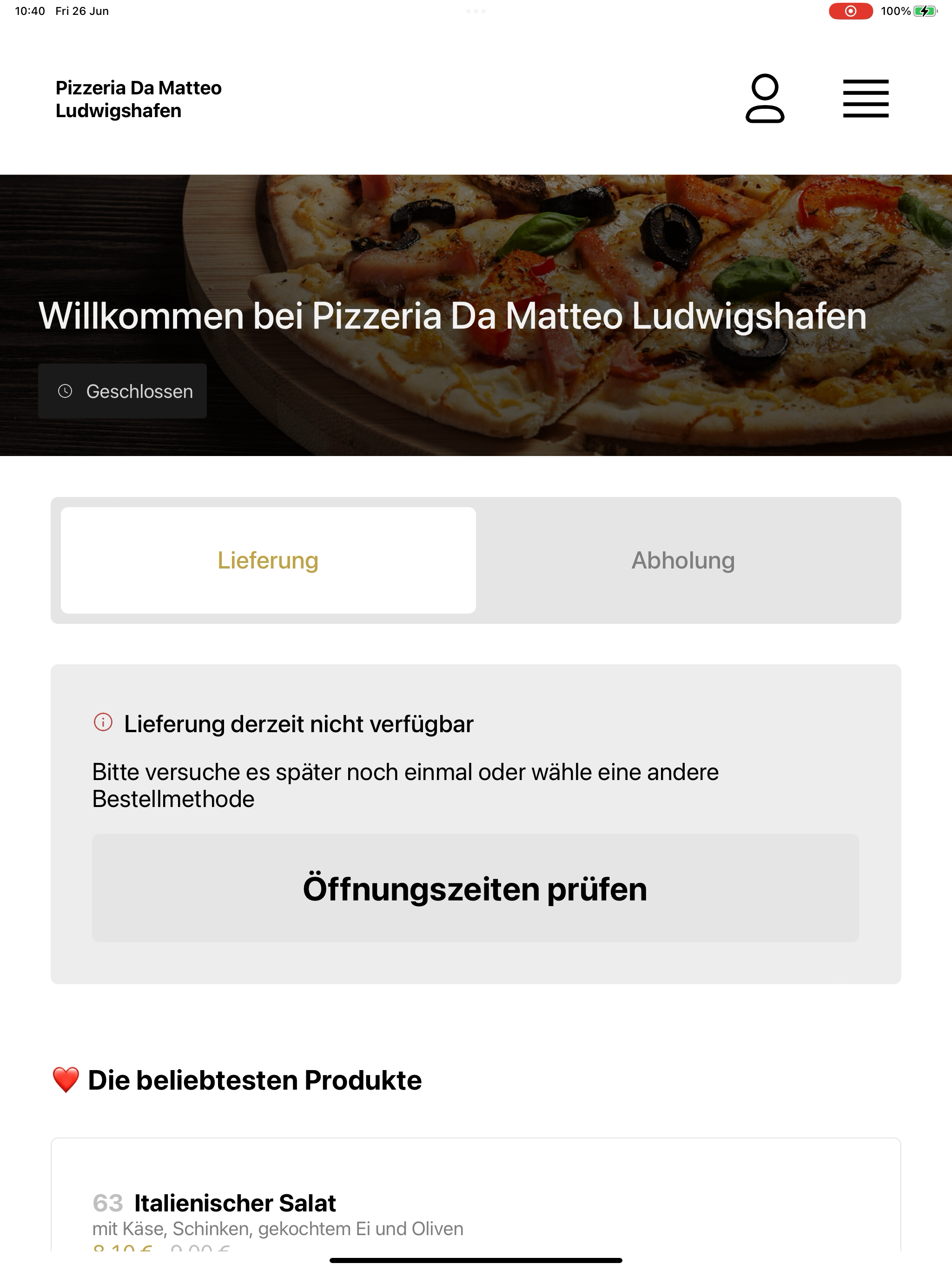 Pizzeria Damatteo Ludwigshafen
