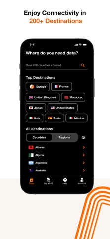 Orange Travel: Prepaid eSIM screenshot